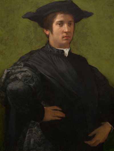 صورة لرجل ، أوائل عشرينيات القرن الخامس عشر. بواسطة روسو فيورنتينو