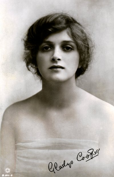 غلاديس كوبر 1888-1971 ، الممثلة الإنجليزية ، أوائل القرن العشرين. بواسطة صور الروتاري