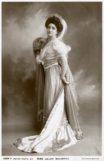 ليلى مكارثي ، الممثلة البريطانية والمديرة المسرحية ، 1900s. بواسطة صور الروتاري