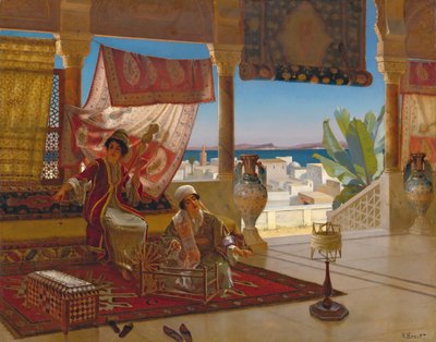 غزل الصوف. بواسطة رودولف إرنست