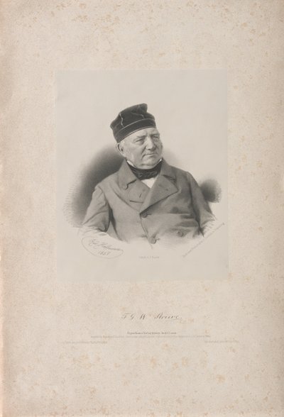 فريدريك جورج فيلهلم فاسيلي ياكوفليفيتش فون ستروف 1793-1864 ، 1857. بواسطة رودولف هوفمان
