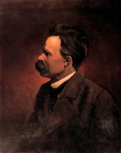 صورة نيتشه بواسطة Rudolf Köselitz