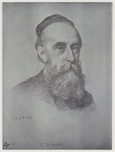 George Frederick Watts (litho) بواسطة رودولف ليمان