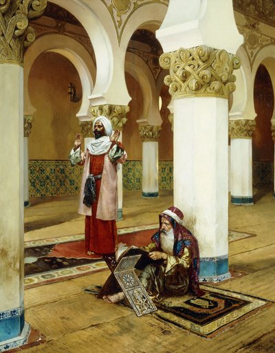 صلاة العشاء، بواسطة رودولف إرنست