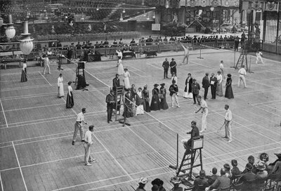 بطولة تنس الريشة في كريستال بالاس ، 1902 ، 1903 بواسطة راسل وأولاده