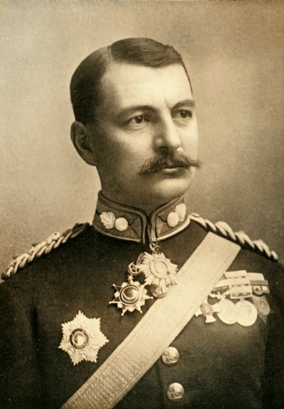 "اللفتنانت جنرال السير HM Leslie-Rundle ، KCB" ، 1901. بواسطة راسل وأولاده