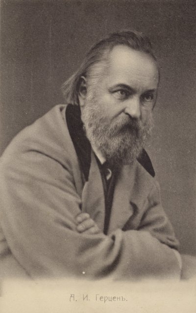 ألكسندر هيرزن (1812-1870) ، كاتب ومفكر روسي بواسطة مصور روسي