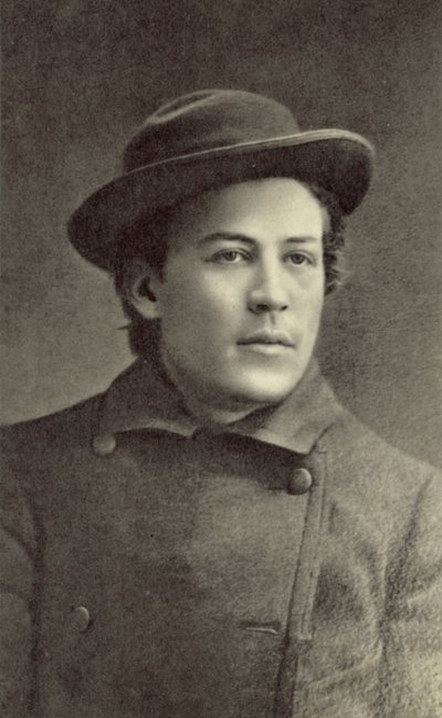 أنتون تشيخوف ، كاتب مسرحي روسي ، موسكو ، 1883 بواسطة مصور روسي