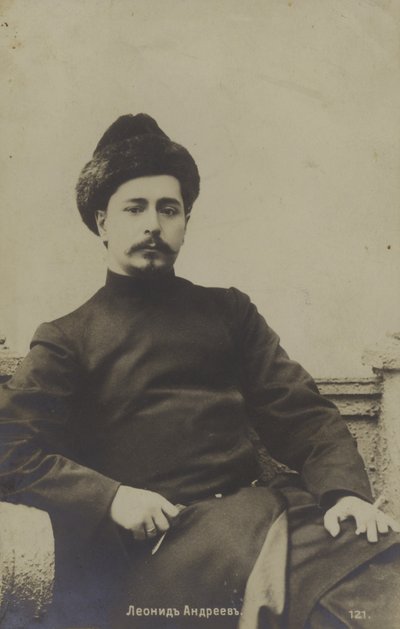 ليونيد أندرييف ، كاتب مسرحي روائي وكاتب قصة قصيرة روسي بواسطة مصور روسي