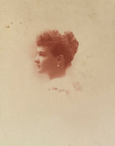 ماري بافلوفنا دي روسي - دوقة روسيا الكبرى ماريا بافلوفنا (1854-1920) ، مجهول. تصوير الجيلاتين الفضي بواسطة مصور روسي