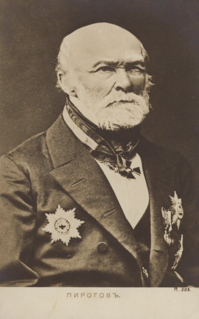 نيكولاي بيروغوف (1810-1881) ، طبيب روسي ، عالم ، جراح وعلم تشريح بواسطة مصور روسي
