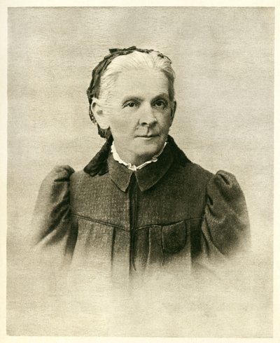 صورة لماريا أليكساندروفنا أولانوف (1835-1916) ، والدة لينين (1870-1924). تصوير ، في "Our Illyich" ، الطبعة الحكومية للأطفال ، موسكو بواسطة مصور روسي
