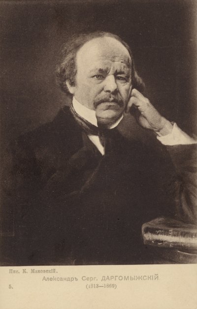 ألكسندر سيرجيفيتش دارجوميزكي ، ملحن روسي (1813-1869) بواسطة المدرسة الروسية