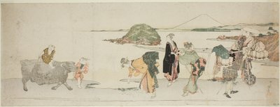 على شاطئ شيتشيريغاهاما بواسطة Ryuryukyo Shinsai