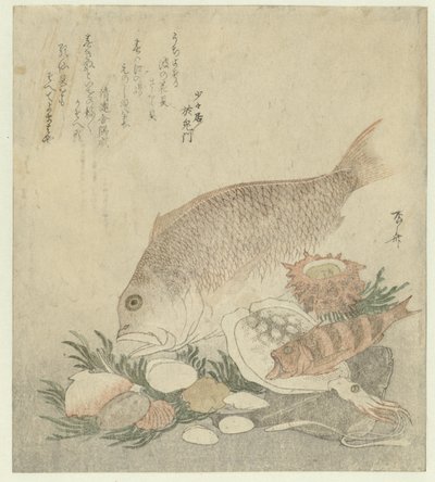 الأسماك والأصداف بواسطة Ryuryukyo Shinsai