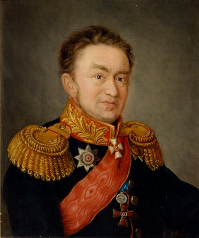 صورة لبافيل نيكولايفيتش تشوجلوكوف 1772-1832 ، 1820 بواسطة إس كومينكو