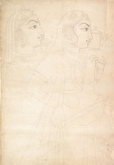 المغني وساريندا بلاير ، كاليفورنيا. 1800. بواسطة صاحب رام