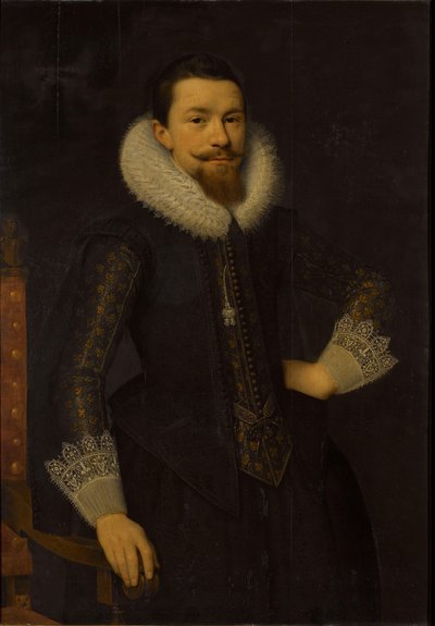 صورة لبيتر بودان كورتن (1594-1668) بواسطة سالومون مسداخ (منسوب إلى)