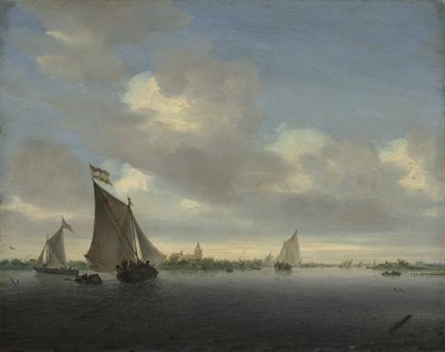 البحرية ، 1650. بواسطة سالومون رويسديل