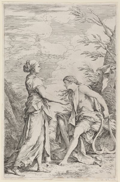 أبولو و Cumaean Sibyl بواسطة Salvator Rosa