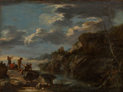 قطاع الطرق على ساحل روكي ، 1655-1660. بواسطة سلفاتور روزا