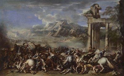 معركة بطولية ، 1652 بواسطة سلفاتور روزا
