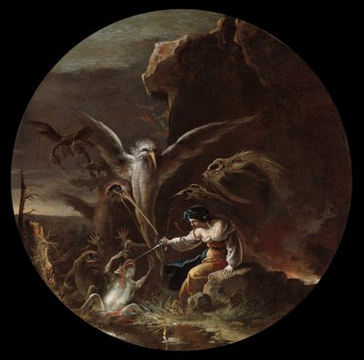 مشاهد السحر ، ج. 1645-1649. بواسطة سلفاتور روزا