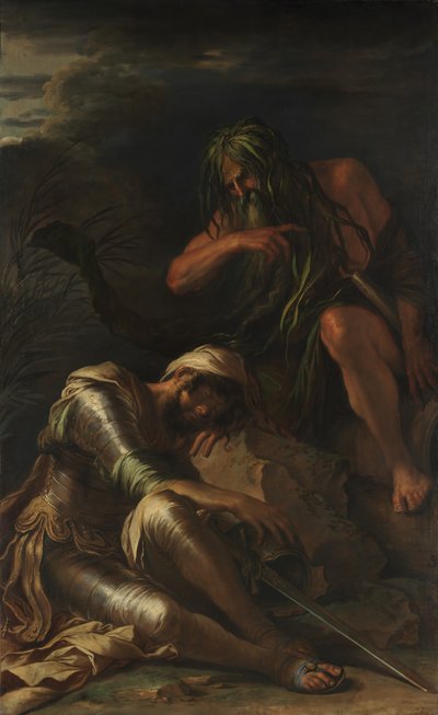 حلم أينيس ، 1660-65. بواسطة سلفاتور روزا