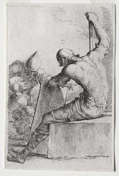 سلسلة التمثال: تمثال ، 1656-57. بواسطة سلفاتور روزا