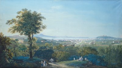 نابولي من Capodimonte Scudillo (ألوان مائية) بواسطة سالفاتور فيرغولا