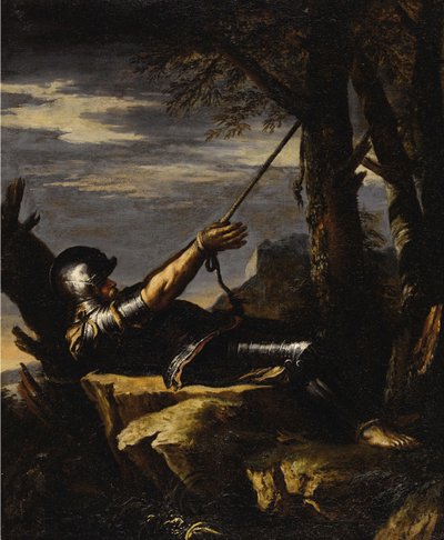 التائب القديس ويليام من ماليفال ج. 1647-1648. بواسطة سالفاتور روزا