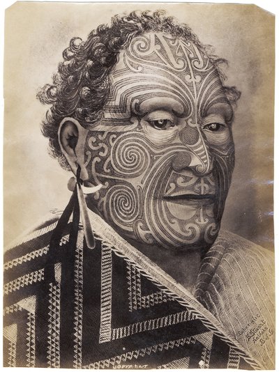 Tamati Waka Nene ، c.1880 (طبعة زلال) بواسطة سام ستيوارت