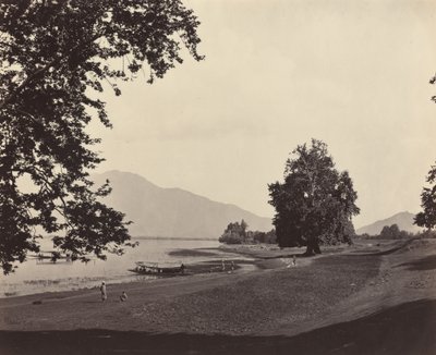 مشهد كشمير ، ج. 1865. بواسطة صموئيل بورن