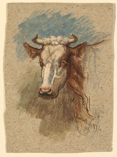 رسم، دراسات: اسكتشات من فرنسا. إتريتات، سين-إنفيري، كيمبر، بريتاني، 1874 بواسطة صموئيل كولمان