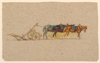 رسم، دراسات: اسكتشات من فرنسا. إتريتات، سين-إنفيري، كيمبر، بريتاني، 1873-1874 بواسطة صموئيل كولمان