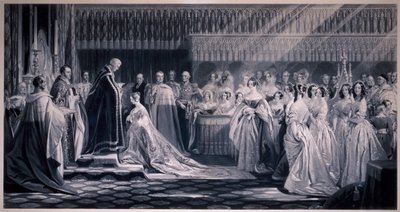 تتويج الملكة فيكتوريا عام 1838 بواسطة صموئيل كوزينز