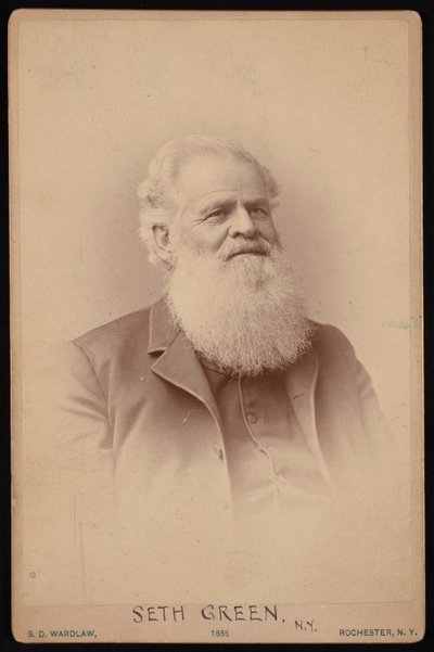 صورة لسيث جرين 1817-1888 ، 1886. بواسطة صموئيل د واردلو