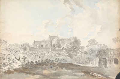 المسجد القديم في Rajmahal [Rajmahal] بواسطة صموئيل ديفيس