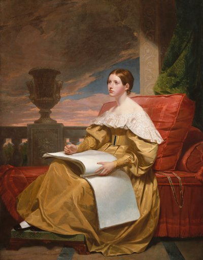 سوزان ووكر مورس موسى ، كاليفورنيا. 1836-37. بواسطة صموئيل فينلي بريس مورس