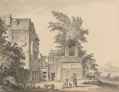 في Mortlake بواسطة صموئيل هيرونيموس جريم