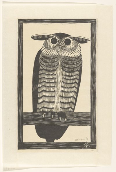 قرنويل بواسطة Samuel Jessurun de Mesquita (signed by artist)