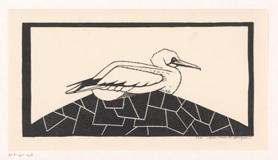 جان فان جينت بواسطة Samuel Jessurun de Mesquita (signed by artist)