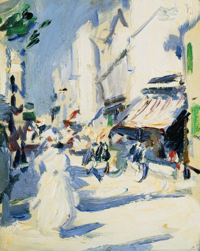 شارع في باريس ، ج. 1907 بواسطة صموئيل جون بيبلوي