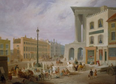 برمنجهام تاون هول وكلية الملكة بواسطة Samuel Lines