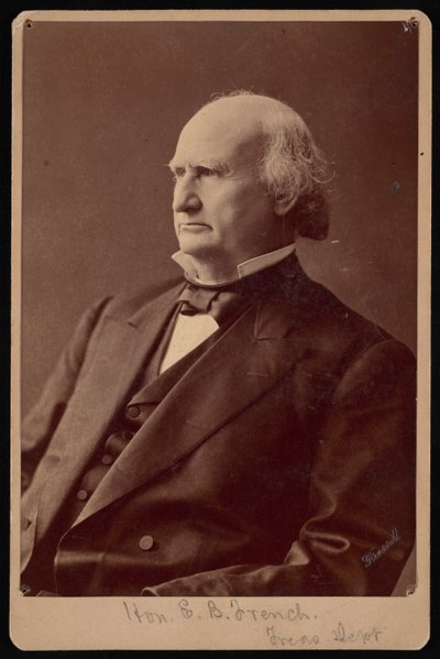 صورة لعزرا بارتليت الفرنسية 1810-1880 ، 1870. بواسطة صموئيل مونتاج فاسيت