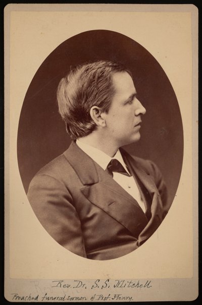 صورة للقس صموئيل سوين ميتشل 1839-1919 ، بين 1876 و 1880. بواسطة صموئيل مونتاج فاسيت