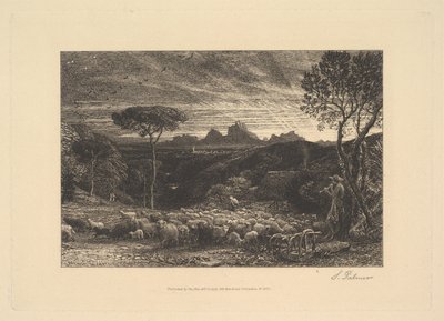فتح الطية ، أو الصباح الباكر ، 1880. بواسطة صموئيل بالمر