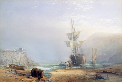 صباح ضبابي على ساحل ديفون ، 1853 بواسطة صموئيل فيليبس جاكسون