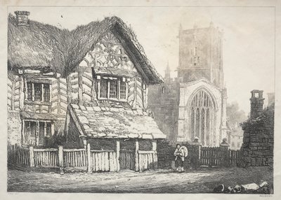 سلسلة من المباني القديمة والبيوت الريفية في شمال إنجلترا: Helmsley ، 1821. بواسطة صموئيل بروت