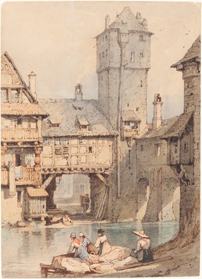 مغاسل قبل Wasserturm ، نورمبرغ بواسطة صموئيل بروت